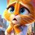 Забыла свою дочку Cats мультик Cat ии мем кот Cartoon Aiart Aicat Chatgpt нейросеть