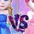 My Talking Angela 2 Frozen Blue Vs Pink Elsa Cosplay