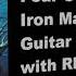 Fear Of The Dark Iron Maiden Guitar Backing Track With Rhythm Guitar