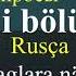 Rusça Soraglara Nadip Jogap Bermeli 2 Nji Bolum