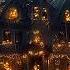 Cozy Autumn Village Halloween Ambience