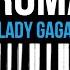 Lady Gaga Bad Romance Karaoke SLOWER Live Version Acoustic Piano Instrumental Cover Lyrics