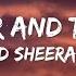 Ed Sheeran Ft Taylor Swift THE JOKER AND THE QUEEN Lyrics