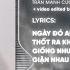 Anh Đau Từ Lúc Em Đi Trần Mạnh Cường Duzme Remix Ngày Đó Anh Ngỡ Chỉ Là Lời Nói Official Lyrics