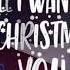 Kelly Clarkson All I Want For Christmas Is You Official Lyric Video