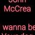 John McCrea I Wanna Be Your Dog Karaoke