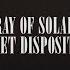 Ray Of Solar Sweet Disposition