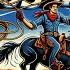 The Legendary Tale Of Pecos Bill Cowboy Of The Wild West