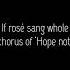 If Rosé Sang The Whole Chorus Of Hope Not Blackpink Rosé Fypシ Shorts