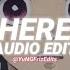 Here Alessia Cara Edit Audio