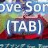 Guitar TAB Tatsuya Kitani X Eve Love Song ラブソング