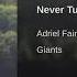 Never Turn Back Adriel Fair