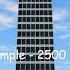 Elevator Simple 2500 Floors Building