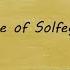 Daily Dose Of Solfege In Minor With Emphasis On Harmonic Minor