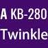 YAMAHA KB 280 示范乐曲 Twinkle