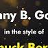 Chuck Berry Johnny B Goode Karaoke Version From Zoom Karaoke