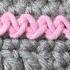 Joining Squares Idea In Crochet Zigzag Slip Stitch Method Embroidery Inspired