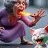 Cat Laughs At Grandma Cat Cutecat Cute