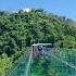 Walking On The Chonburi S Most Beautiful Glass Bridge丨曼谷周边春武里很漂亮的一座玻璃桥 桥的尽头是一个超大的未完工的佛像 本地游客居多 泰国 曼谷