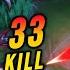 33 Kills 2x MANIAC Saber Monster Jungler ONE SHOT DELETE Build Top 1 Global Saber MLBB