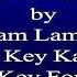 Karaoke Adam Lambert Whataya Want From Me Best Key For Male