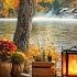 Relaxing Bossa Nova Jazz By The Lake Autumn Terrace With A View Warm Coffee For Work Soul Cafe