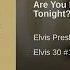 Elvis Presley Are You Lonesome Tonight Remastered Audio