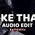 Like That Doja Cat Ft Gucci Mane Edit Audio