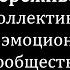 Производство переживаний коллективные аффекты и эмоциональные сообщества