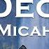 EBEN Micah Martin My Decree