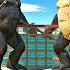 Honey War In Cage Mutant Primates King Kong Godzilla Carnivore Dinosaurs Vs Honey Itself ARBS