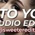 Into You Ariana Grande Edit Audio