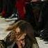 Top Model Michelle De Swarte FALLS TWICE During Gucci Fall Winter 2002 Ready To Wear Fashion Show