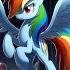 Rainbow Dash Pegasus Device SlyphStorm AI Cover