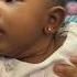 Baby Eris Got Her Ears Pieced At 2 Months Full Video In The Description Piercing 2monthsold