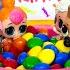 CARTOON DOLLS LOL CANDY DAY Funny Cartoons With Darinelka Dolls In KINDERGARTEN