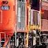 20 MINUTES Of The Mallee Limited Passenger Train Rolling Through Country Victoria