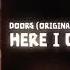 DOORS ORIGINAL SOUNDTRACK VOL 1 Here I Come