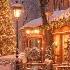 Christmas Jazz Instrumental Music Cozy Christmas Coffee Shop Ambience Snowy Holiday Atmosphere