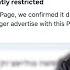 Facebook Page Permanently Restricted From Advertising Here S What To Do