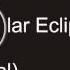 Original Metal Composition Solar Eclipse Trevor Cormier