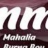 Mahalia Simmer Feat Burna Boy Lyrics