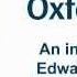 Oxford EAP Interview With Edward De Chazal