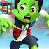 CHASE X MARSHALL Run Away From Zombie RYDER What Happened Paw Patrol Ultimate Rescue Rainbow 3