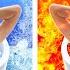 EXTREME HOT VS COLD CHALLENGE Fire Girl Vs Water Girl Were Adopted Parenting Hacks By 123 GO