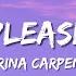 Sabrina Carpenter Please Please Please Lyrics