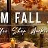 Cozy Fall Coffee Shop Relaxing Jazz Background Music To Work Warm Jazz Music Fireplace Sounds