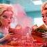 GIANT 2 HEADED ELSA AT IKEA