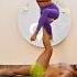 OUTSTANDING ACROBATIC YOGA BY INDIAN COUPLE Yoga Shorts Sanak Trending