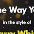 Barry White Just The Way You Are Karaoke Version From Zoom Karaoke